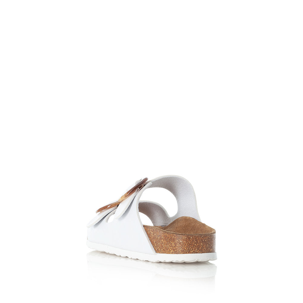 Rieker Women's Style V9370 Casual Mule - White 8mIKt6HI