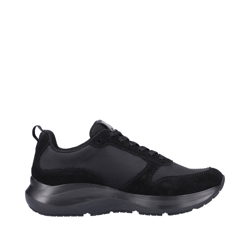 Rieker Evolution Suede Leather Women's 42106 - Black 28LCFwUg