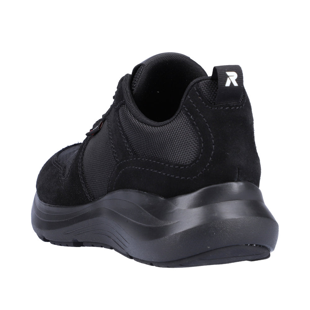 Rieker Evolution Suede Leather Women's 42106 - Black 28LCFwUg