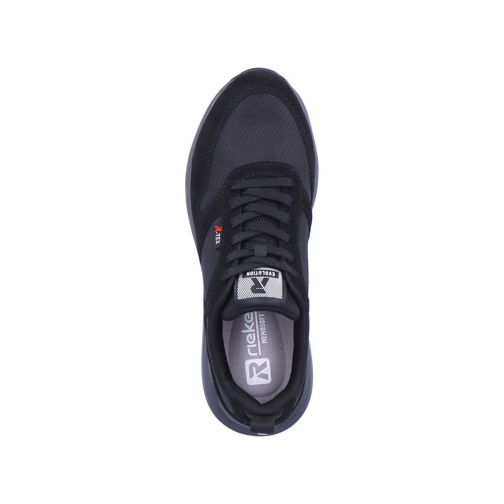 Rieker Evolution Suede Leather Women's 42106 - Black 28LCFwUg