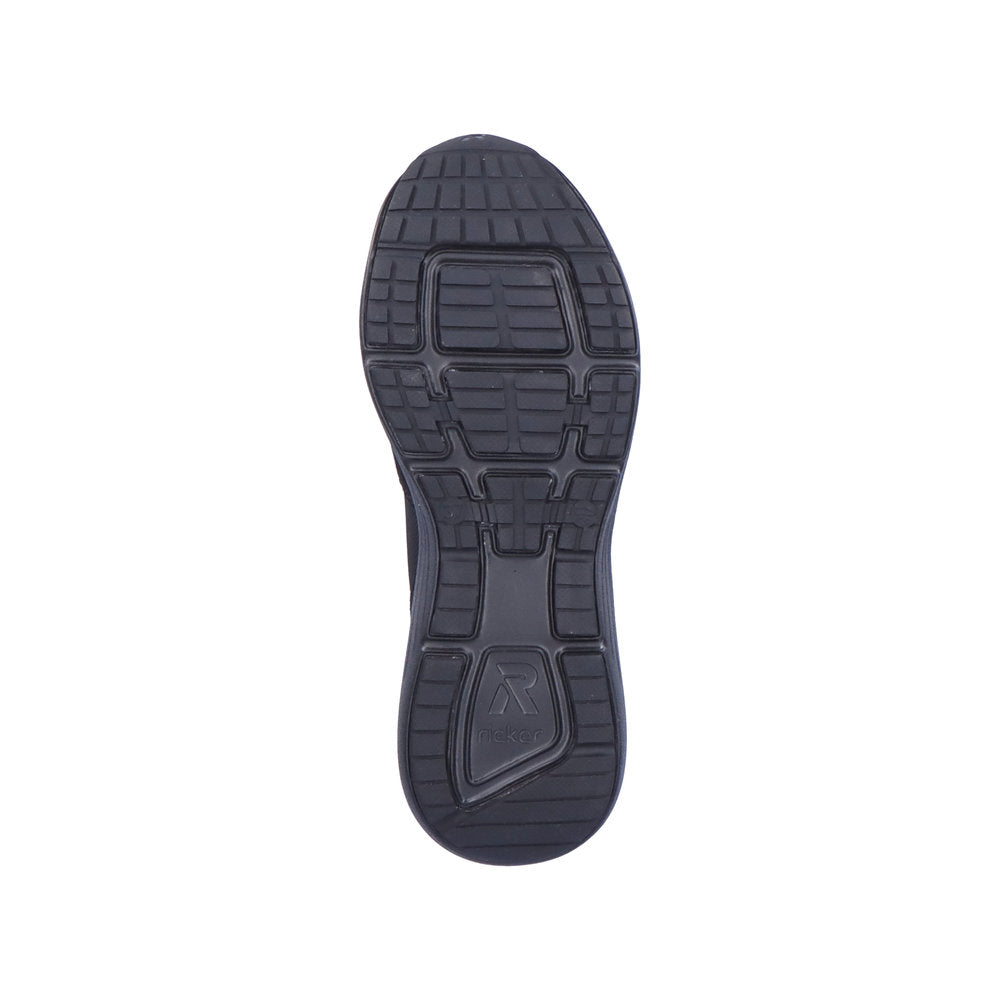 Rieker Evolution Suede Leather Women's 42106 - Black 28LCFwUg