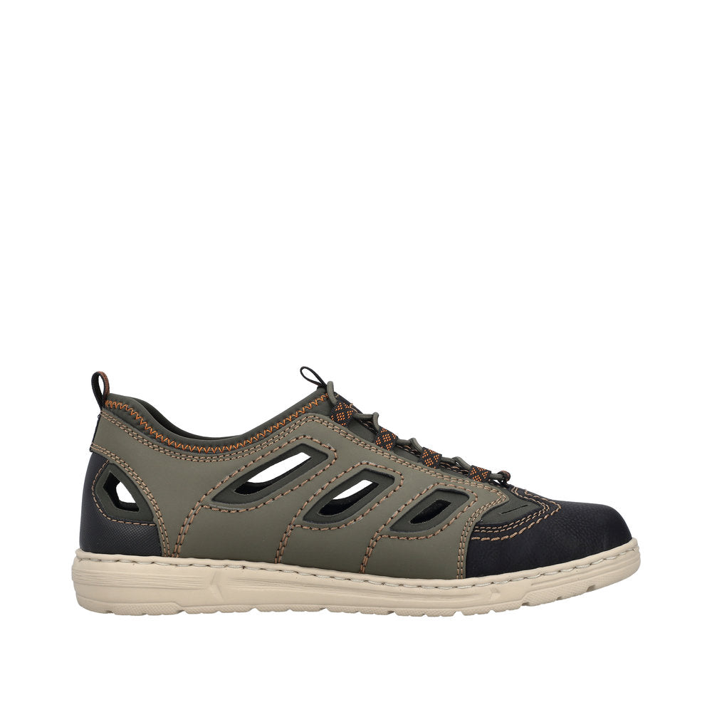 Rieker Men's Style 08665 Athletic Trekking - Green Combination 1uxQFiDz