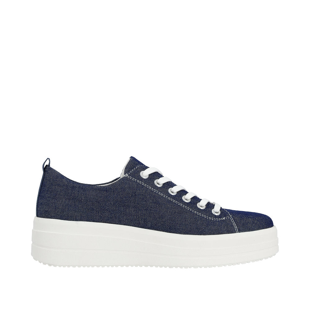 Remonte Women's Style D1C03 Athletic Lace-Up - Blue WQAsbbZH
