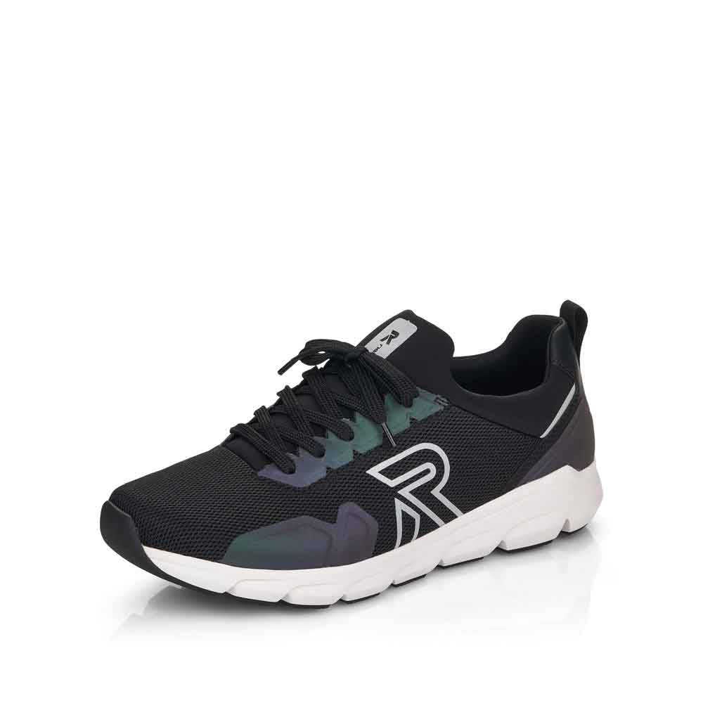 Rieker Evolution Men's Style 07802 Athletic Lace-Up - Black