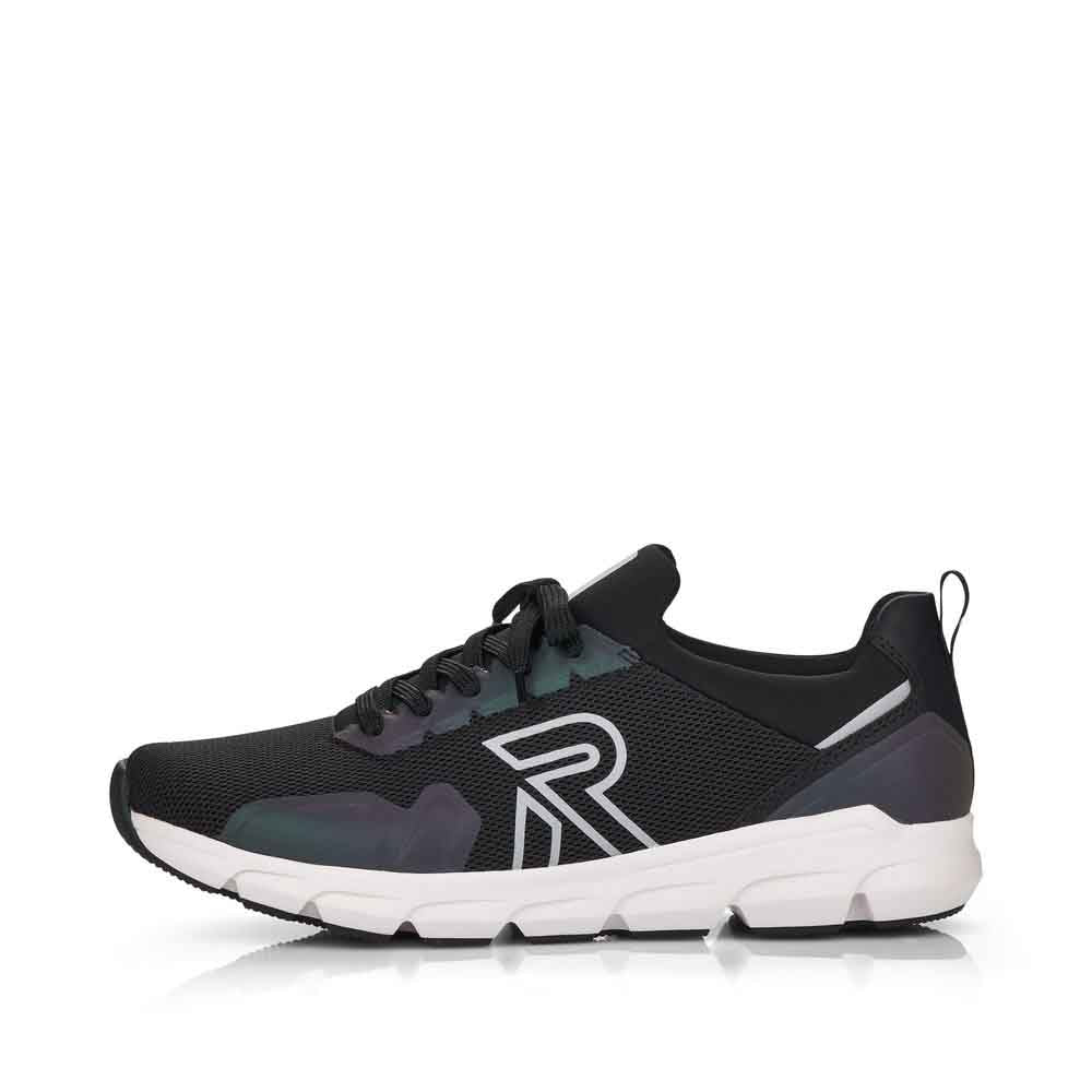 Rieker Evolution Men's Style 07802 Athletic Lace-Up - Black 6Vn4UvmI