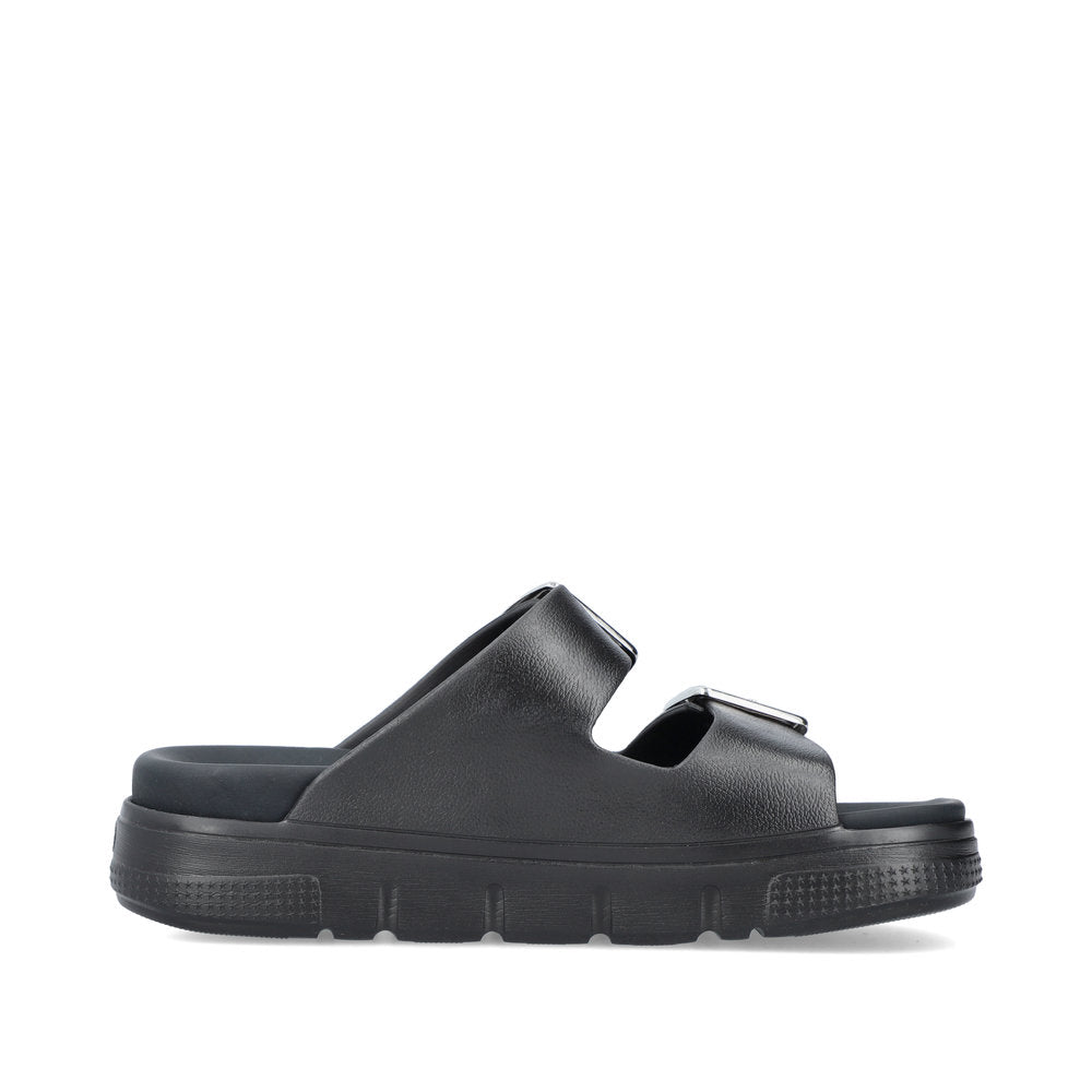 Rieker Women's Style P2180 Casual Mule - Black iepE1HlA