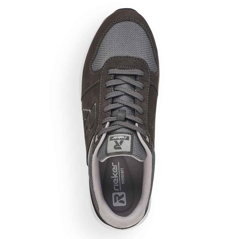 Rieker Evolution Men's Style 07601 Athletic Lace-Up - Grey G2MCXc8e