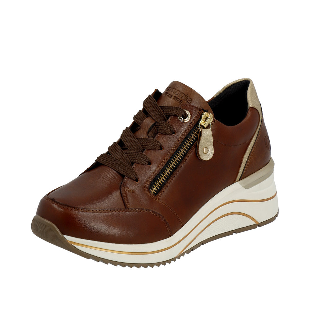 Remonte Leather Women's D0T03 - Brown Combination