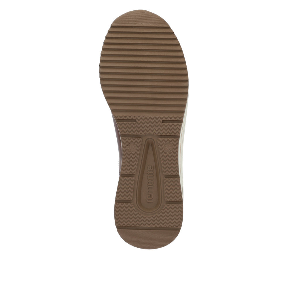 Remonte Leather Women's D0T03 - Brown Combination Jo6x3PoR