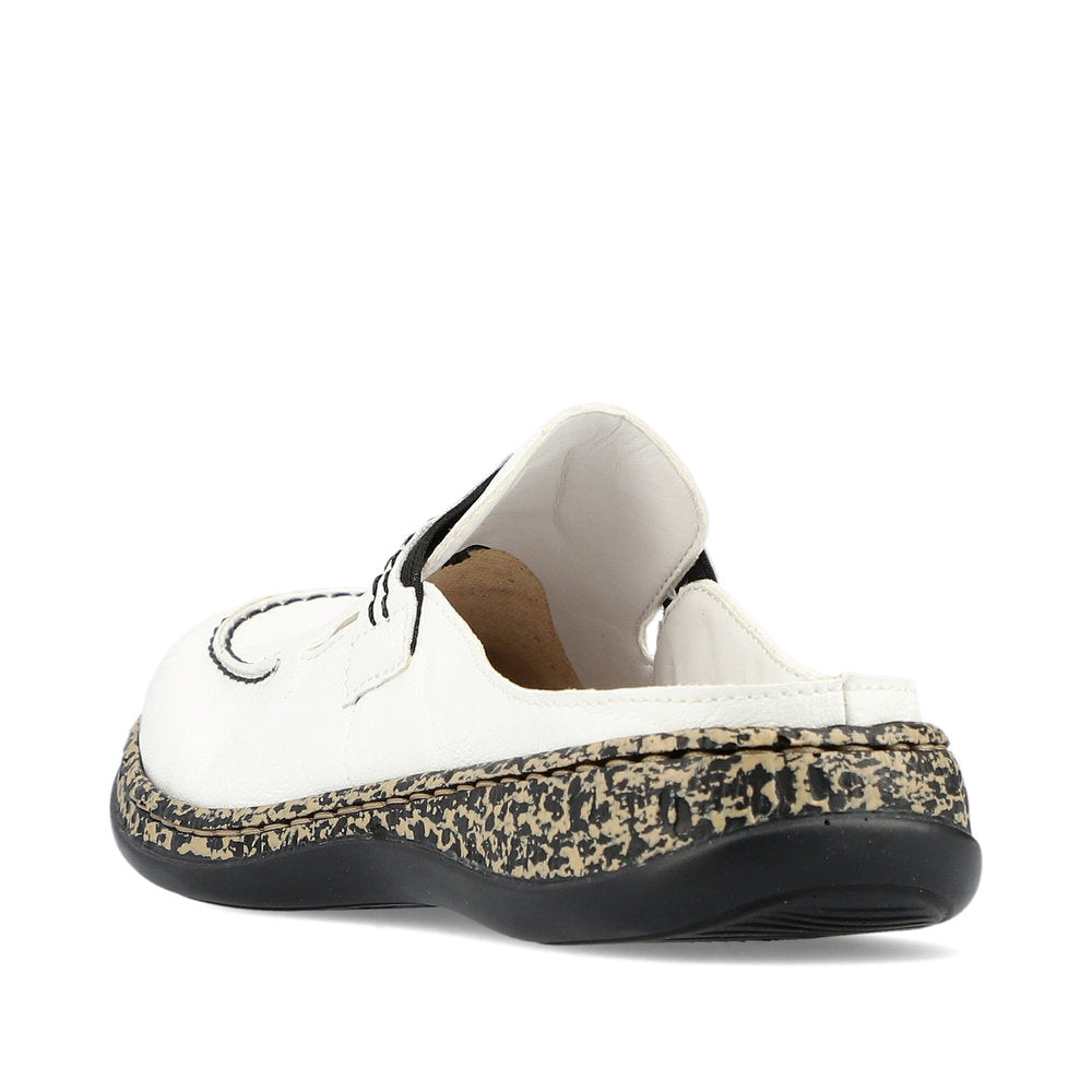 Rieker Women's Style 46393 Casual Clog - White cXMmyC18