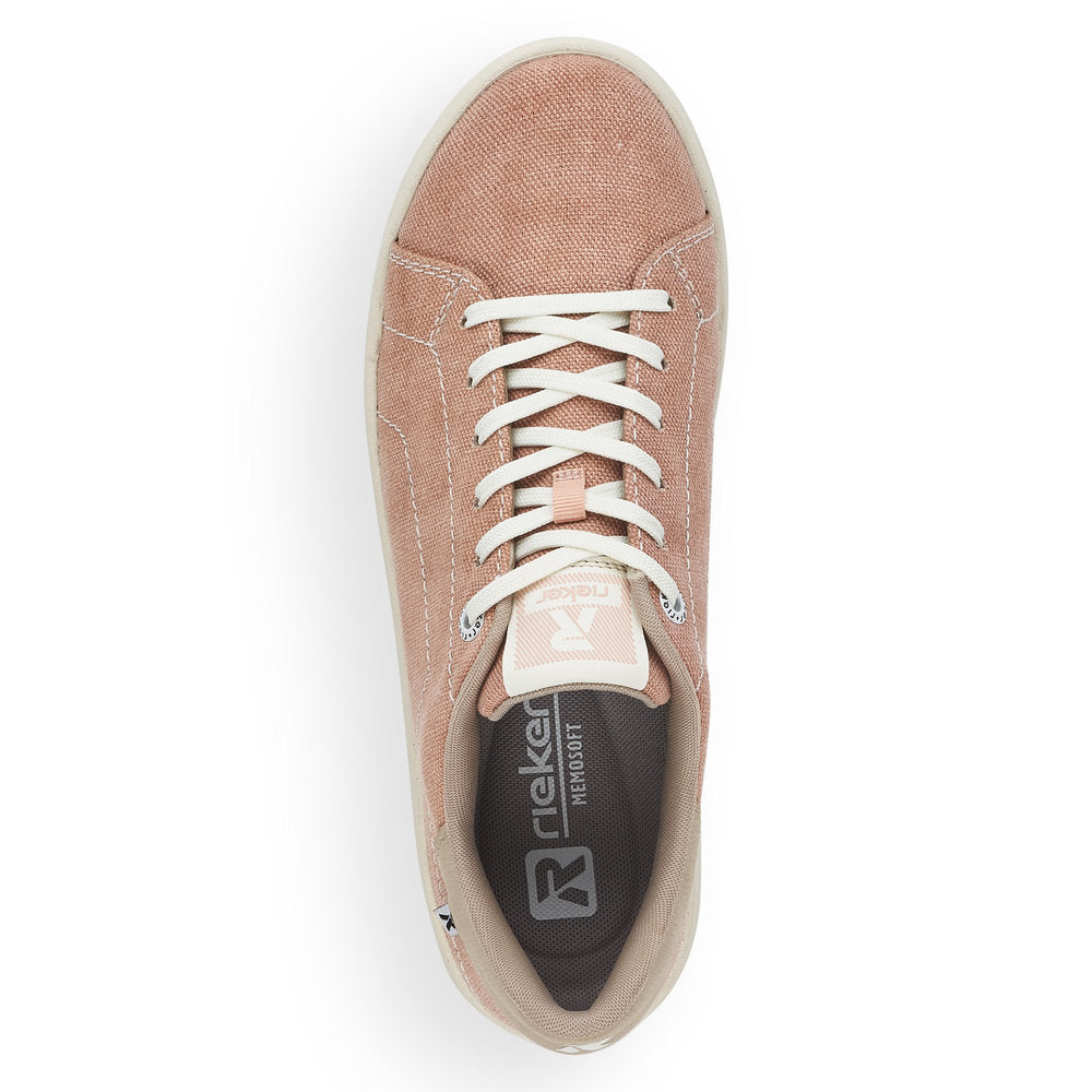 Rieker Evolution Women's Style 41903 Athletic Lace-Up - Pink kHkY1d5A