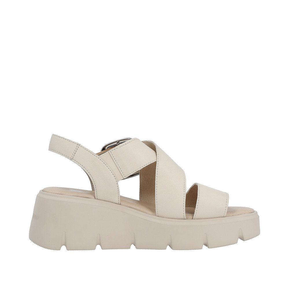 Rieker Evolution Women's Style W1550 Casual Sandal - Beige Xs2FYNdt
