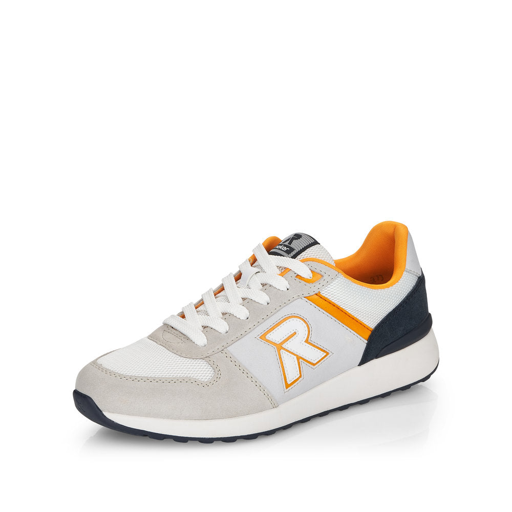 Rieker Evolution Men's Style 07601 Athletic Lace-Up - Grey