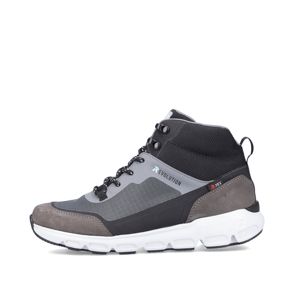 Rieker Evolution Textile Women's Short 40460 Ankle Boots - Grey Combination e7FqPJaC