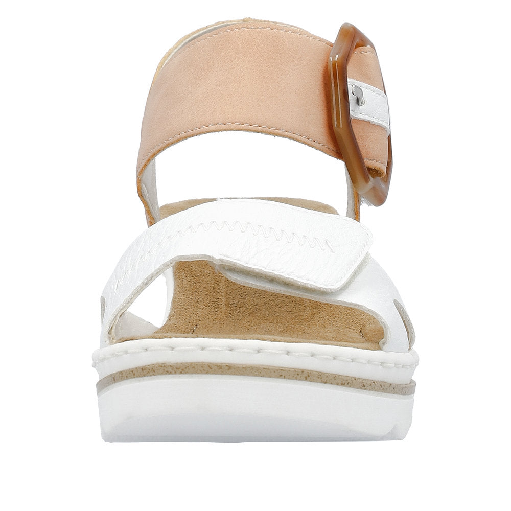 Rieker Women's Style 67476 Dress Sandal - Orange FLfB0vK6
