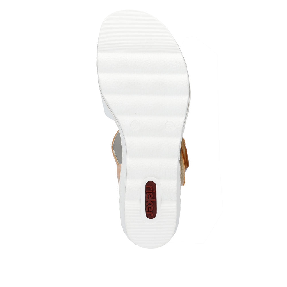 Rieker Women's Style 67476 Dress Sandal - Orange FLfB0vK6