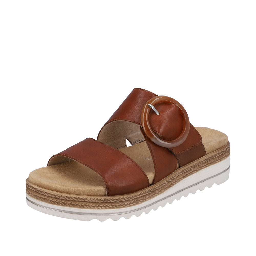 Remonte Women's Style D0Q51 Casual Mule - Brown