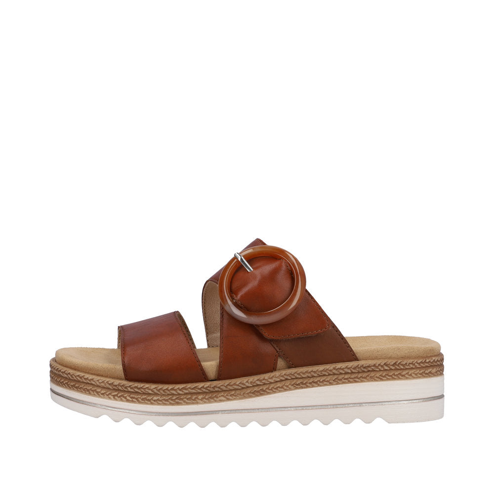 Remonte Women's Style D0Q51 Casual Mule - Brown aaeR1tDQ