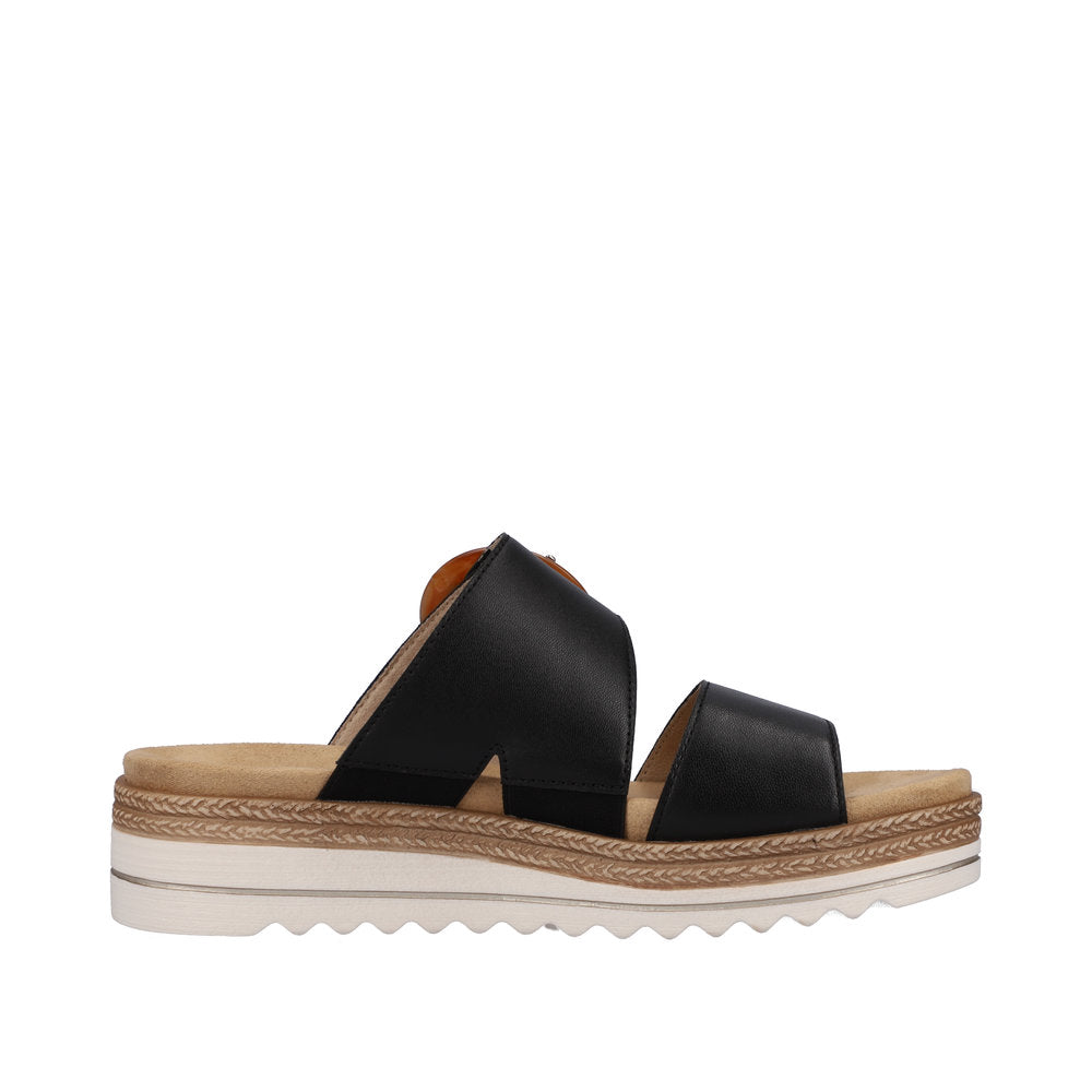 Remonte Women's Style D0Q51 Casual Mule - Black KqvJypGX