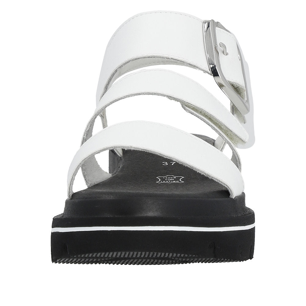Rieker Evolution Women's Style W1650 Casual Sandal - White 1fbyv5eU