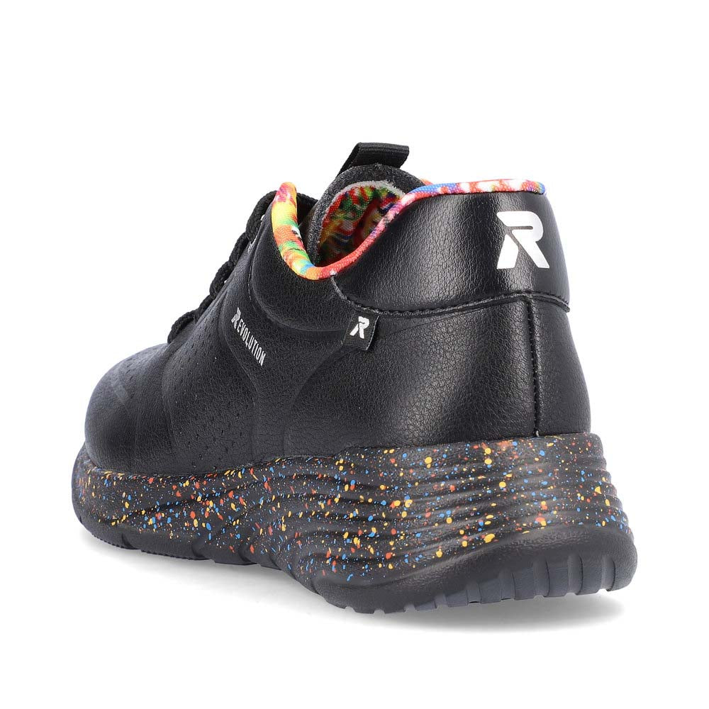 Rieker Evolution Women's Style W0402 Athletic Lace-Up - Black gJsuQRxQ