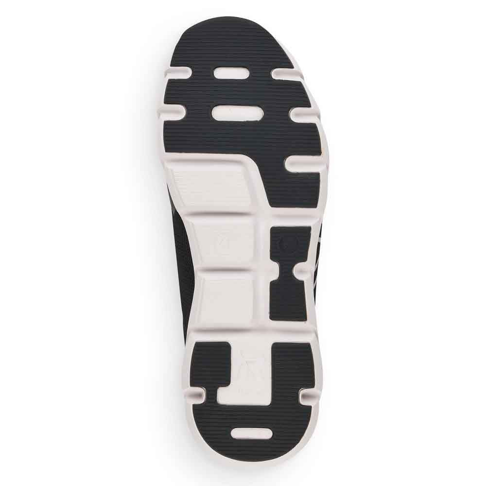 Rieker Evolution Men's Style 07802 Athletic Lace-Up - Black KrYrnwft