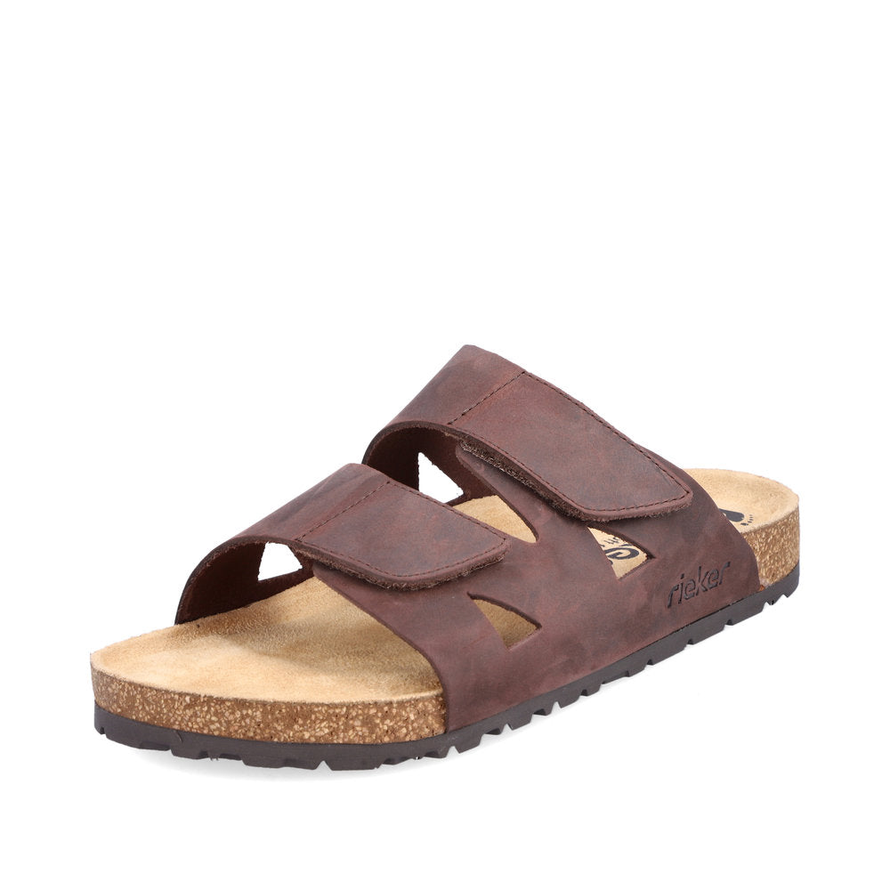 Rieker Men's Style 22150 Casual Mule - Brown