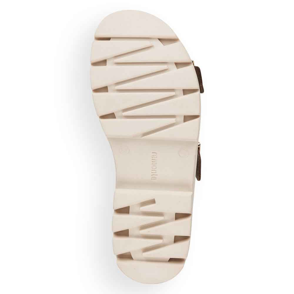 Remonte Women's Style D7953 Casual Mule - Brown KH05Qr7O