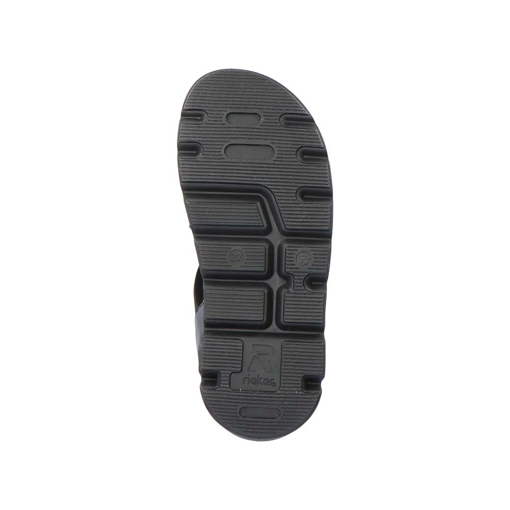 Rieker Evolution Women's Style V8408 Athletic Sandal - Black tTlKYOJt