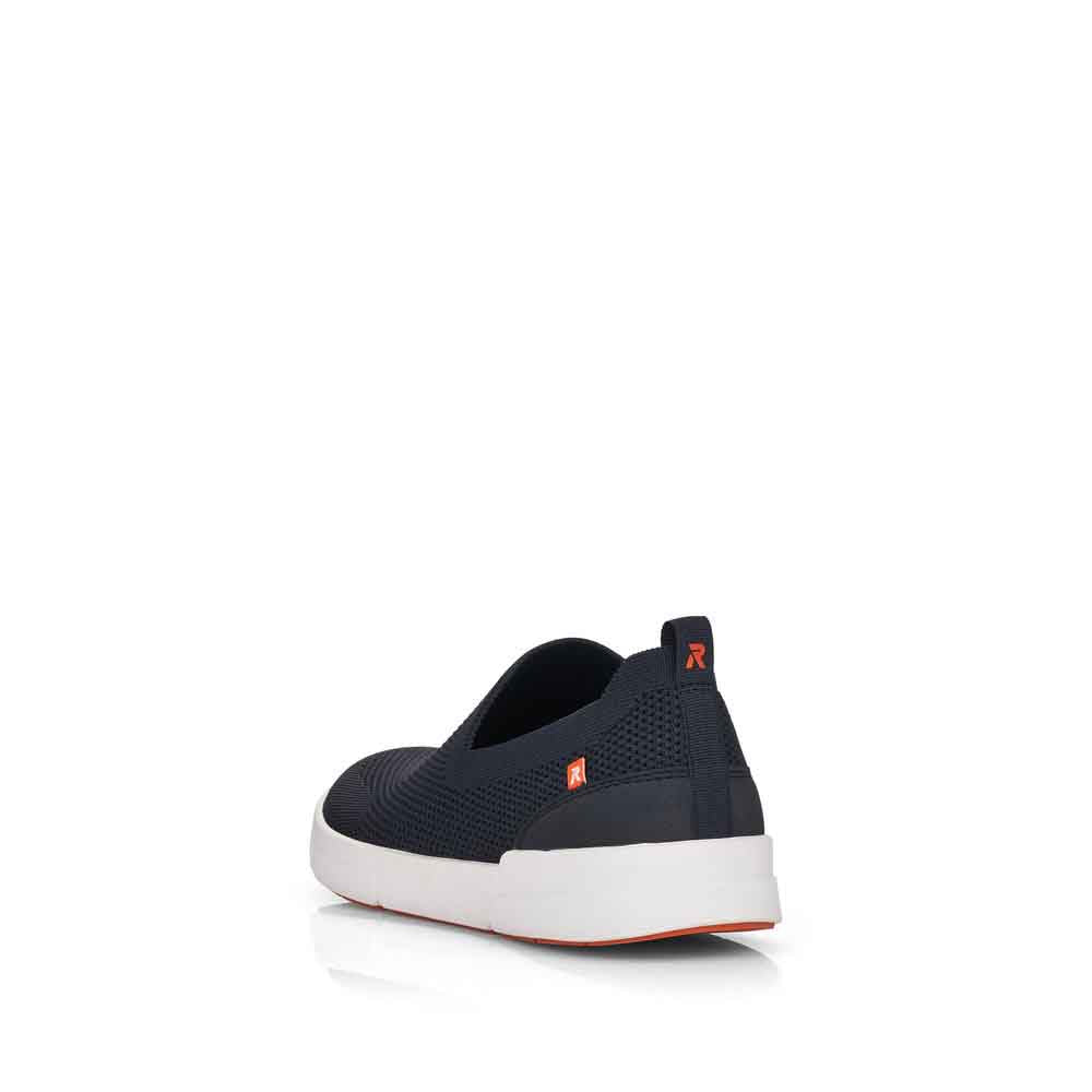 Rieker Evolution Men's Style 07106 Athletic Slip-On - Blue Xj3a1TMx