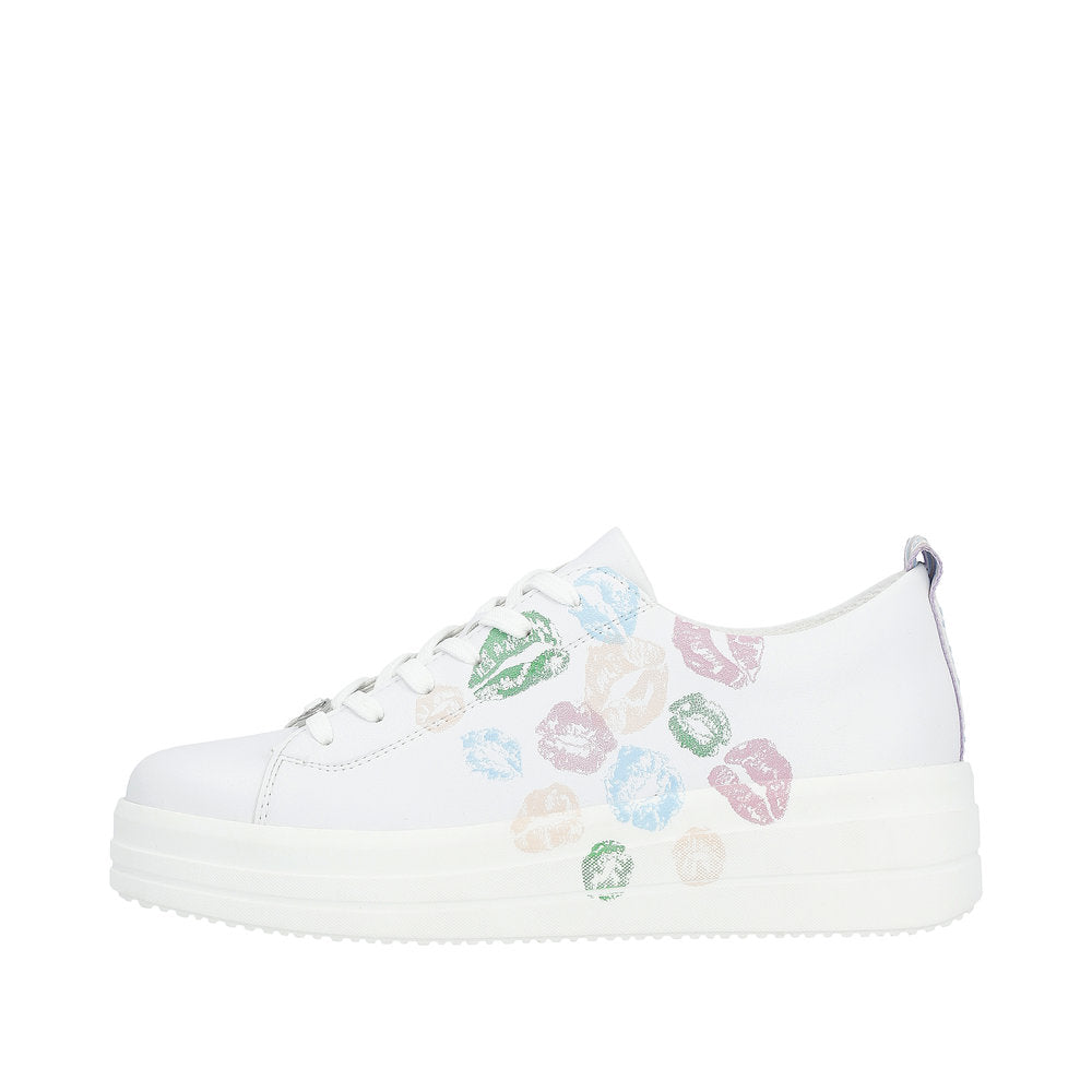 Remonte Women's Style D1C03 Athletic Lace-Up - White Combination yZLe5zii