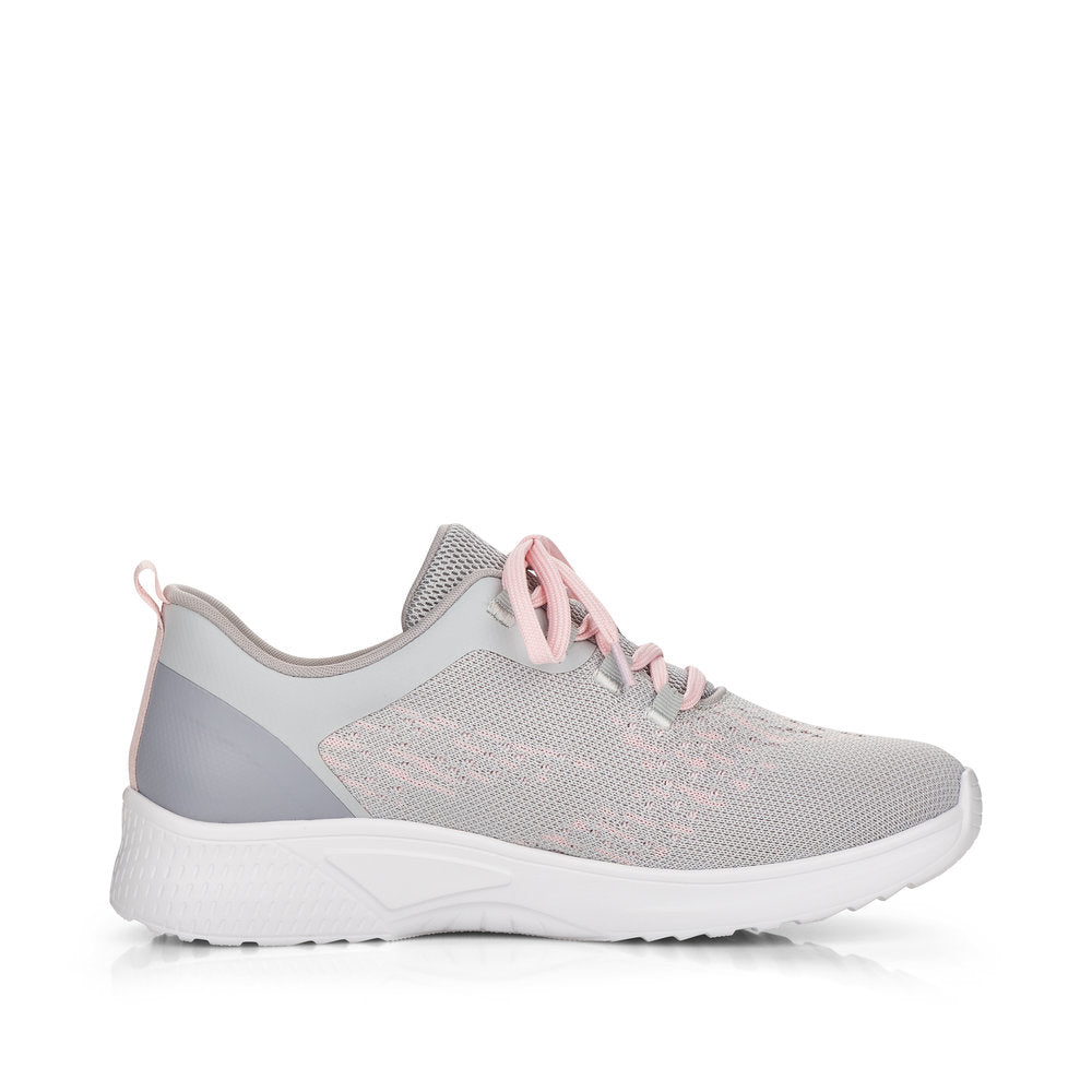 Rieker Evolution Women's Style 40702 Athletic Lace-Up - Grey mVwqB1fU
