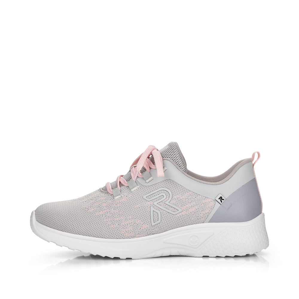 Rieker Evolution Women's Style 40702 Athletic Lace-Up - Grey mVwqB1fU
