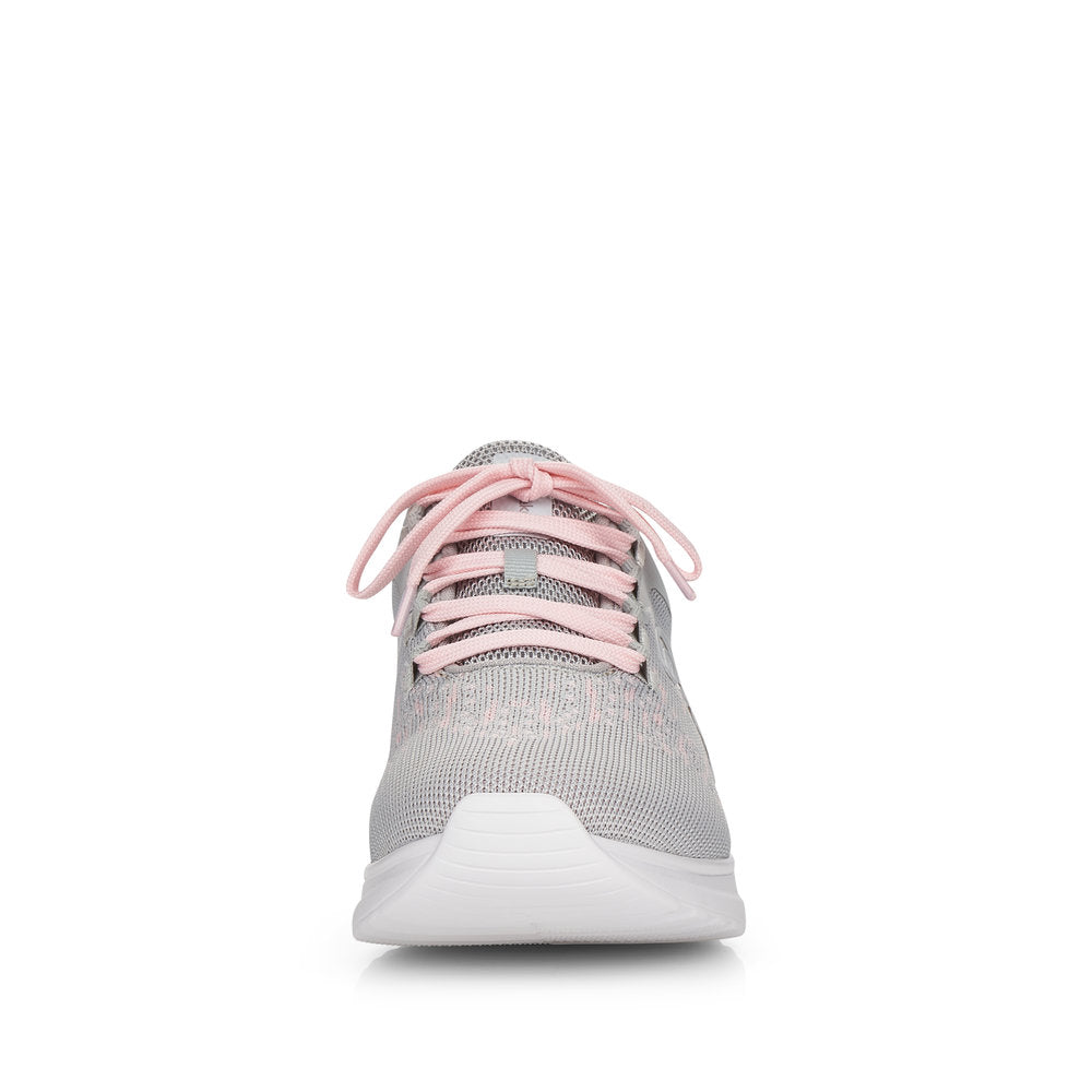 Rieker Evolution Women's Style 40702 Athletic Lace-Up - Grey mVwqB1fU