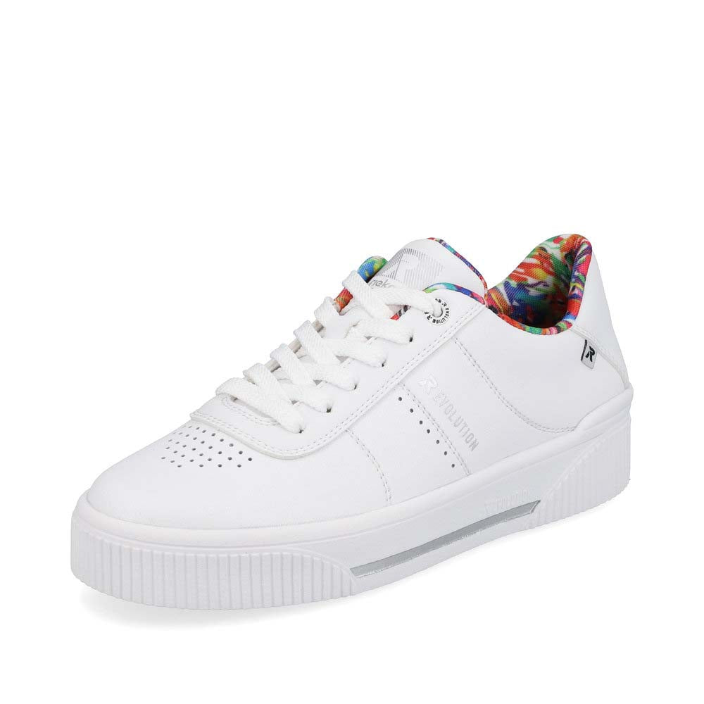 Rieker Evolution Women's Style W0702 Athletic Lace-Up - White