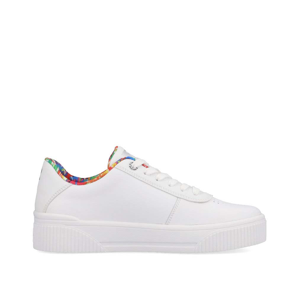Rieker Evolution Women's Style W0702 Athletic Lace-Up - White vYOXfu0f