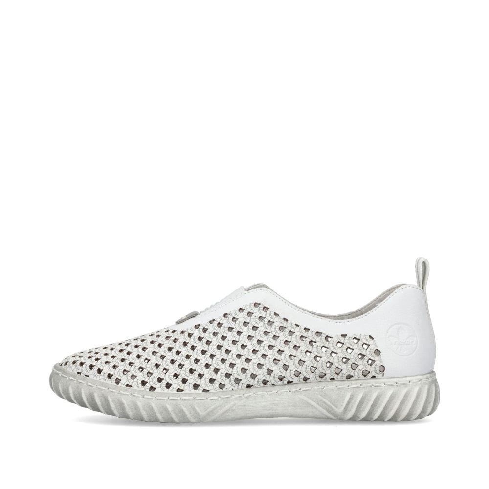 Rieker Women's Slippersgrey-White