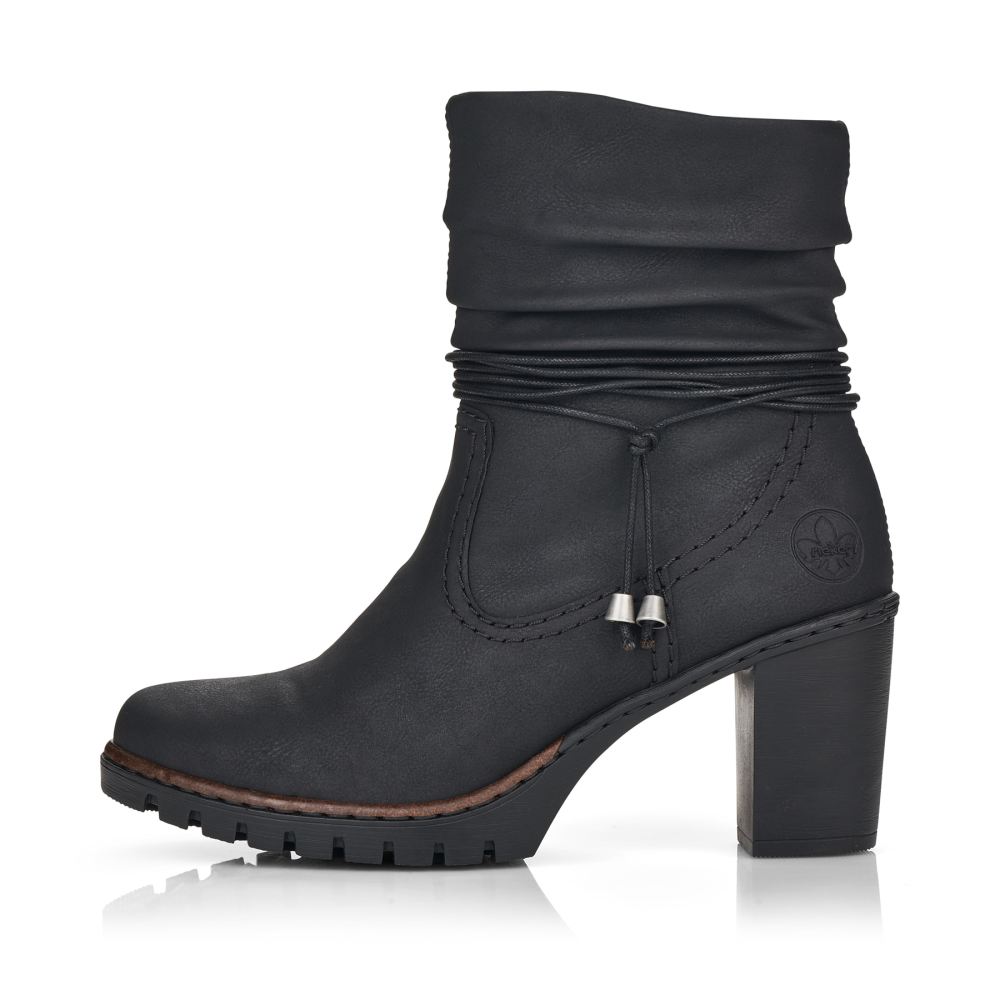 Rieker Women's Ankle Bootsdeep Black