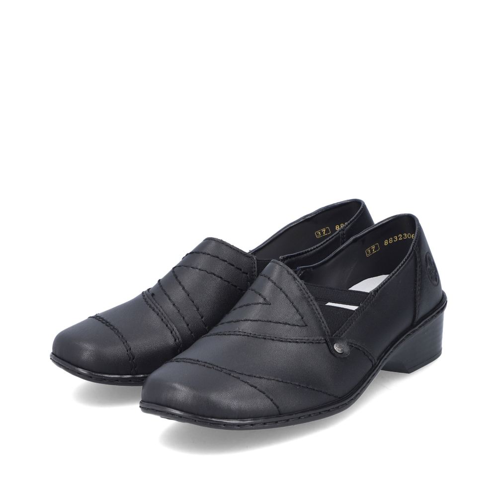 Rieker Women's Slippers - Midnight Black