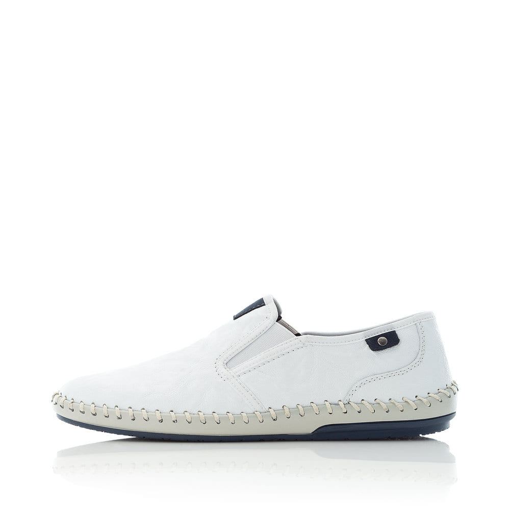 Rieker Men's Slippers - Pearl White