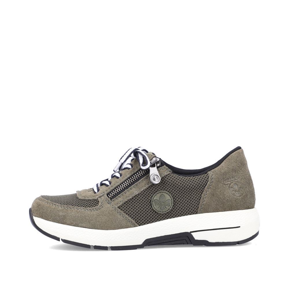 Rieker Women's Low Sneakers - Cactus Green