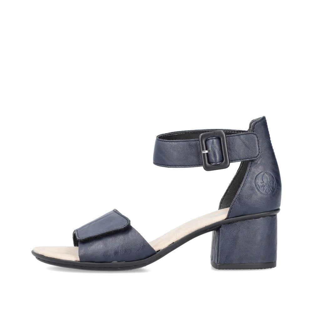 Rieker Women's Strappy Sandals - Navy Blue