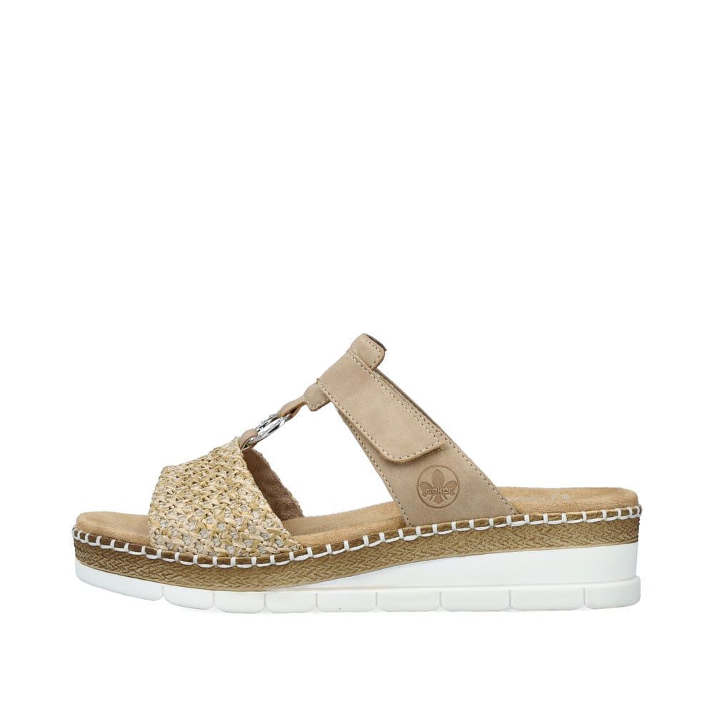 Rieker Women's Mules Sand Beige