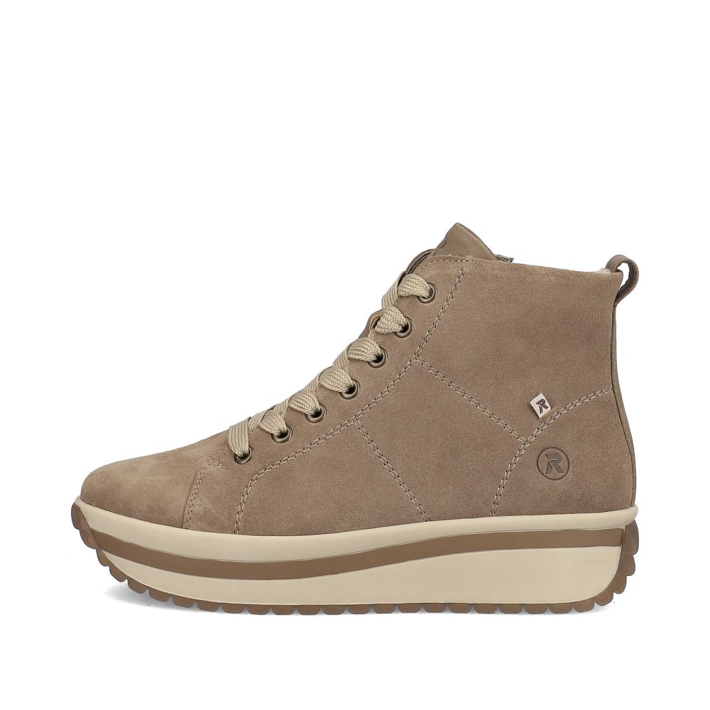 Rieker Evolution Women's High-Top Sneakers - Hazel Wood