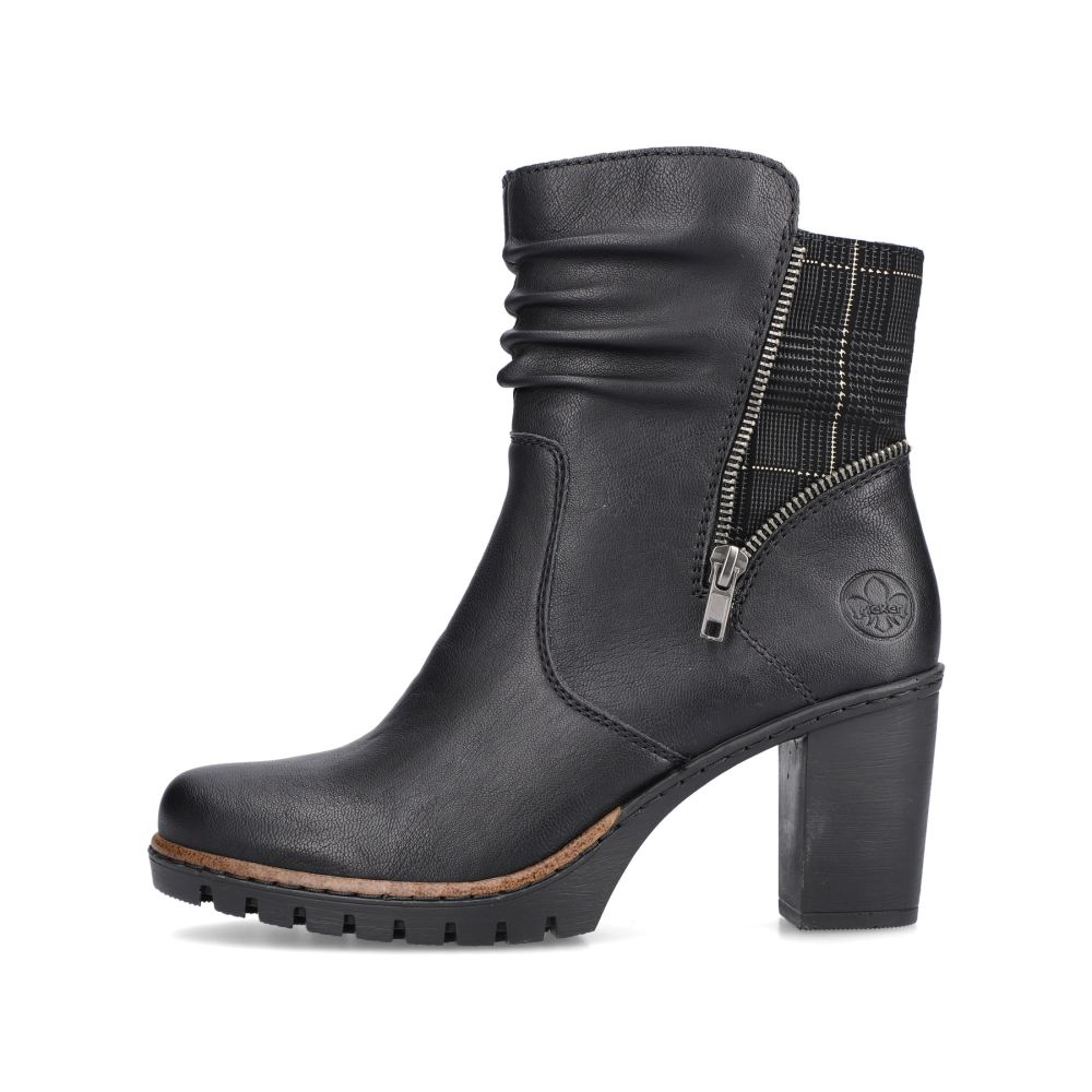 Rieker Women's Ankle Bootsdeep Black