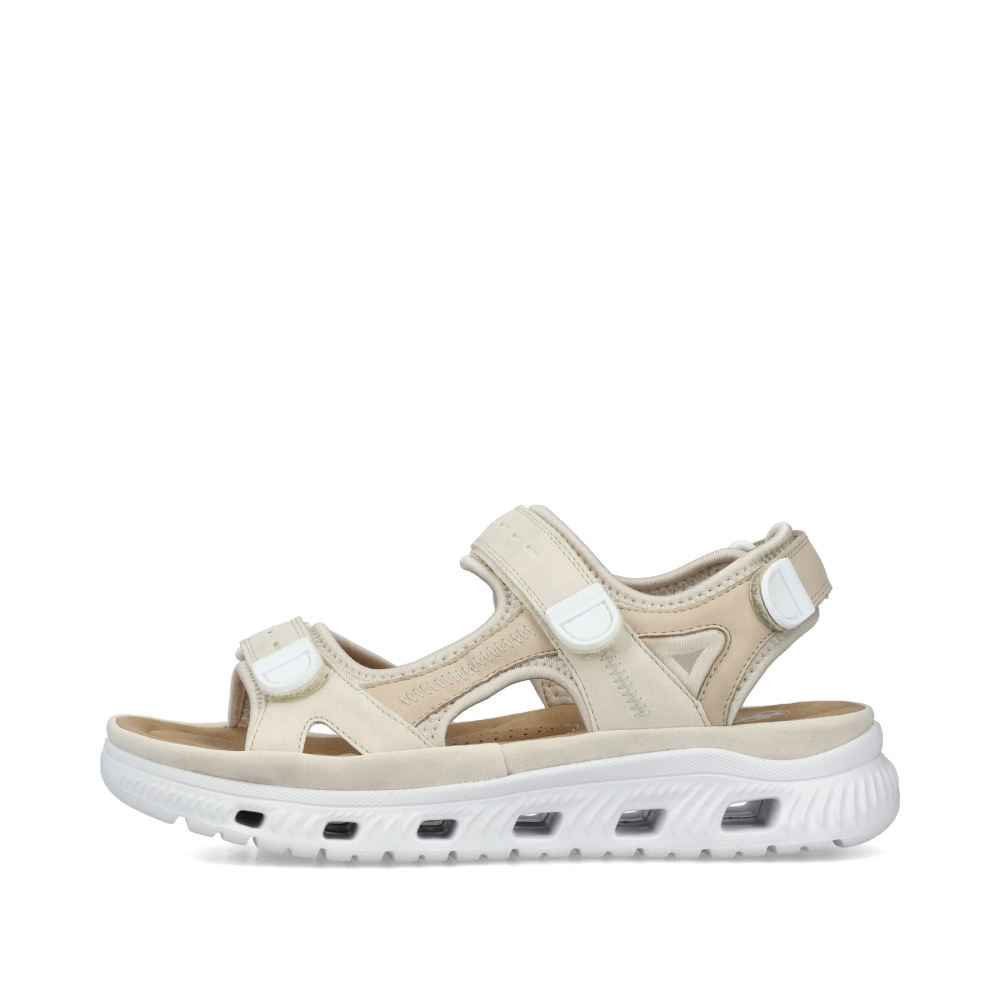 Rieker Women's Trekking Sandals - Light Beige