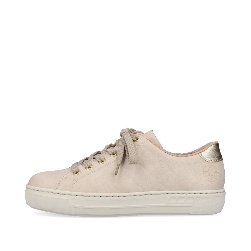Rieker Women's Low-Top Sneakers - Light Beige