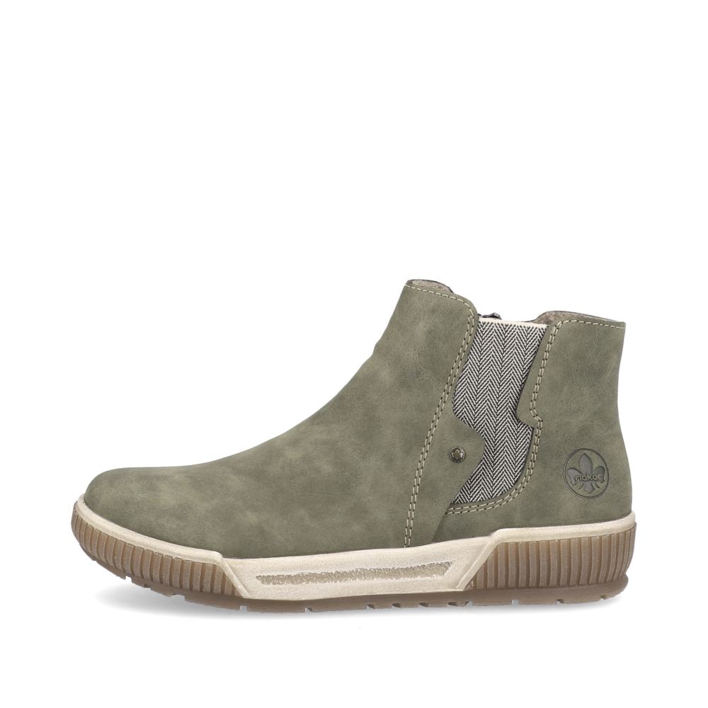 Rieker Women's Chelsea Bootskhaki
