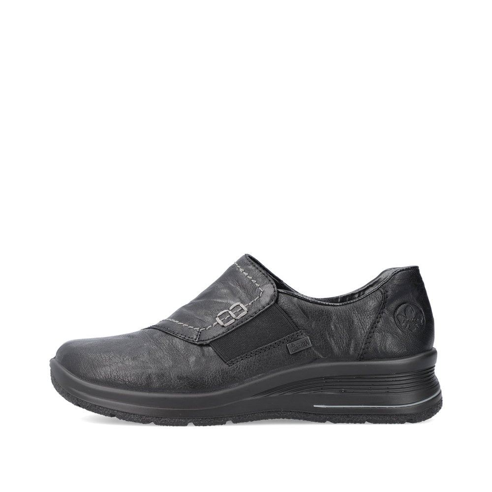 Rieker Women's Slippers - Deep Black