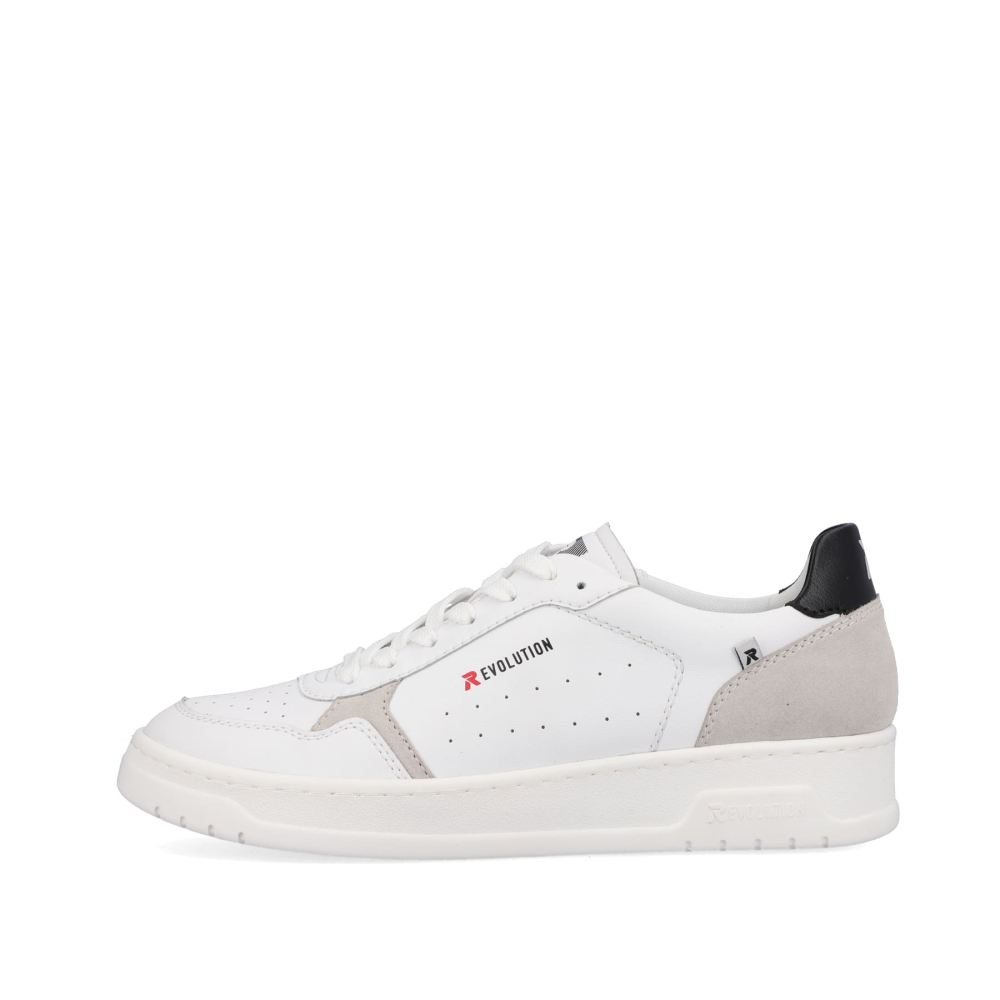 Rieker Evolution Men's Sneaker Low Brilliant-White Graphite-Grey